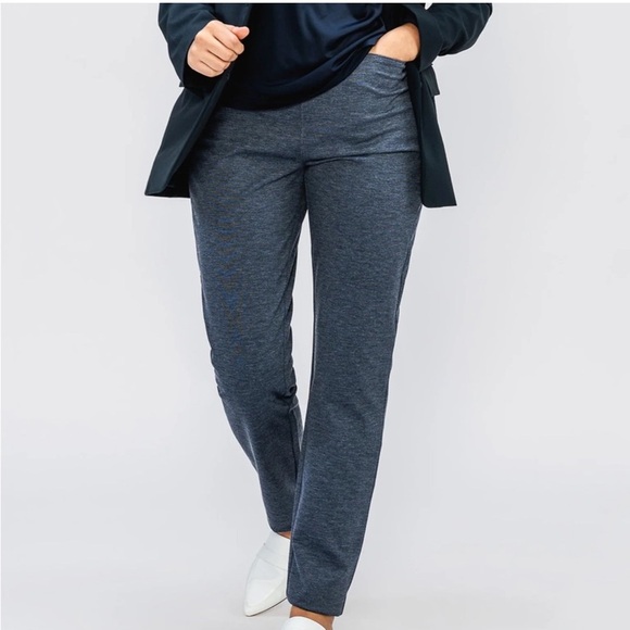 👖 Ministry of Supply Women’s Fusion Straight Leg Pants XXS Gray Stretch 👖 - Picture 1 of 6
